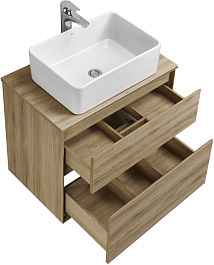 Акватон Тумба под раковину Либерти 60 дуб эльвезия – фотография-11