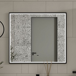 Equil Зеркало Lago 80 черный – фотография-9