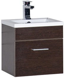 Aquanet Тумба с раковиной Нота 50 венге (159093) – фотография-1