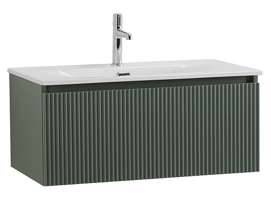 BelBagno Тумба под раковину Uno 80 с 1 ящиком подвесная Еловый матовый – фото-1