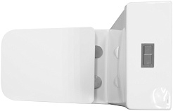 Azario Унитаз-моноблок Vero AZ-8608 безободковый с бачком с сиденьем микролифт белый – фотография-9