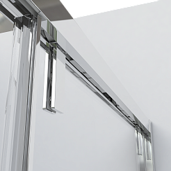 Vincea Душевой уголок Lugano 130x100 VSR-1L1013CL-1 профиль хром стекло прозрачное – фотография-4