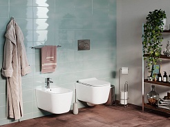 Ceramicanova Подвесное биде New Day CN3006 белое – фотография-4