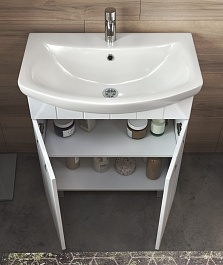 Vigo Мебель для ванной Diana 60 L белая – фотография-6