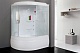 Royal Bath Душевая кабина ALP RB 170ALP-C-R 170x100 R с г/м стекло матовое профиль белый – фотография-5
