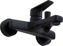 Allen Brau Смеситель для ванны Eclipse 5.E1003-31 черный матовый – фотография-8