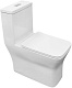 Azario Унитаз-моноблок Vero AZ-8608 безободковый с бачком с сиденьем микролифт белый – картинка-19
