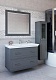 Sanflor Мебель для ванной Модена 105 серая – фотография-12