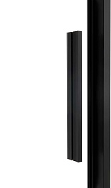 Vincea Душевой уголок Slim Soft 150x80 VSR-1SS8015CLB профиль черный стекло прозрачное – фотография-5