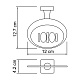 WasserKRAFT Мыльница "Lippe  K-6569" – картинка-6