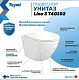 Teymi Унитаз подвесной Lina S T40102 с инсталляцией Aina 1220067 с кнопкой Aina T70012CH – фотография-17