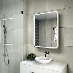 Misty Зеркало-шкаф для ванной Элиот 60 R – фотография-3