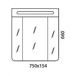  Мебель для ванной Glass 80 – фотография-5