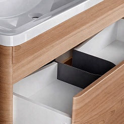 Vivon Тумба под раковину Atwood 80 напольная дерево – фотография-12