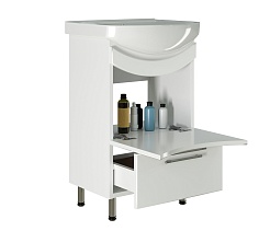 Mixline Тумба под раковину Радуга 50 белая – фотография-2