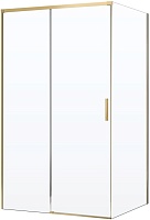 Vincea Душевой уголок Soft 2 120x90 VSR-3SO29012CLG профиль брашированное золото стекло прозрачное