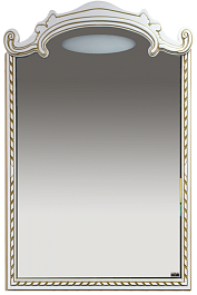 Misty Зеркало Элис 80 белое/патина – фотография-1