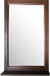 ASB-Woodline Зеркало для ванной Гранда 60 антикварный орех – фотография-1