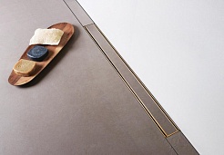 BERGES Wasserhaus Душевой лоток B1 Keramik 700 092118 золото глянец – фотография-5