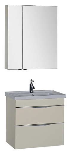 Aquanet Мебель для ванной "Эвора 70" крем – фото-1