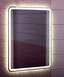 Бриклаер Зеркало Эстель-1 60 LED, сенсор – фотография-4