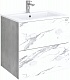 Onika Мебель для ванной Марбл 65.13 подвесная мрамор/камень бетонный – фотография-14