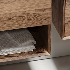 Sancos Мебель для ванной Marmi 1.0 80 дуб чарльстон – фотография-10