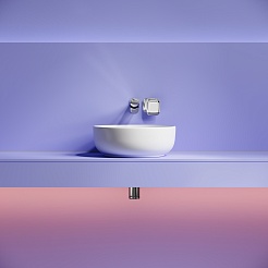 Ceramicanova Мебельная раковина Taycan 37 CN12003MW белый матовый – фотография-4