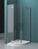 BelBagno Душевой уголок Kraft 90/90 KRAFT-R-2-90-C-Cr стекло прозрачное