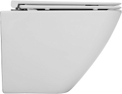 Allen Brau Унитаз подвесной Liberty 4.33012.20 белый с крышкой 4.33015.20 – фотография-2