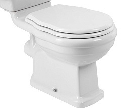 BelBagno Чаша унитаза напольного Boheme BB115CPR P-trap, без сиденья – фотография-1