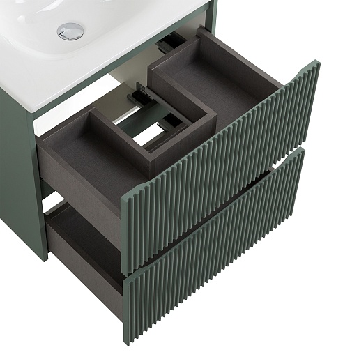 BelBagno Тумба с раковиной Uno 60 подвесная Еловый матовый с раковиной BB-8099-60 – картинка-7