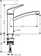 Hansgrohe Смеситель Logis 71832000 для кухонной мойки – фотография-4