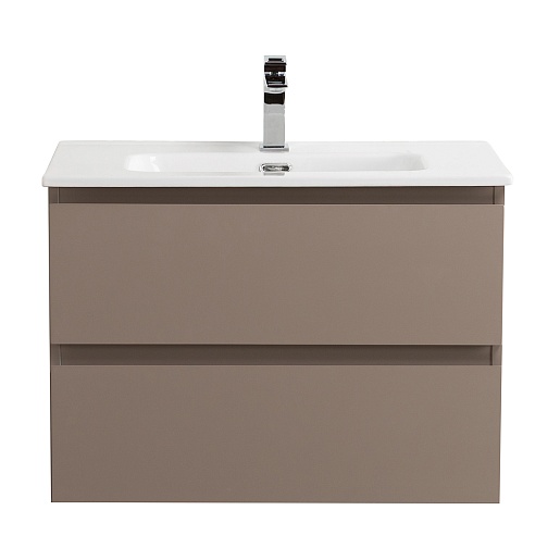 BelBagno Тумба с раковиной Kraft 70 подвесная Бежевый матовый – фотография-2