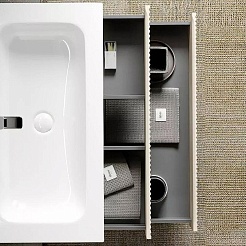 Sancos Мебель для ванной Snob R 80 beige soft – фотография-5