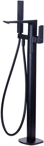 Allen Brau Смеситель для ванны Infinity 5.21009-31 (с внутренней частью) черный матовый – фото-1