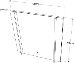 Vigo Зеркало Land Classic 700 – фотография-6