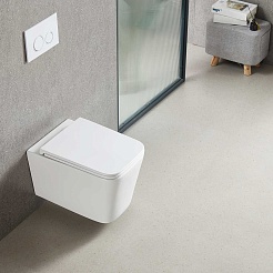 Vincea Унитаз подвесной Q-Line VT1-12T безободковый белый – фотография-6