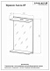 Бриклаер Мебель для ванной Адель 105 2 серебро – картинка-18