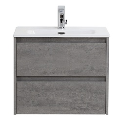 BelBagno Тумба с раковиной Kraft 39 70 подвесная Cemento Grigio – фотография-2