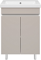 Misty Тумба с раковиной Майна 60 сливки/белая