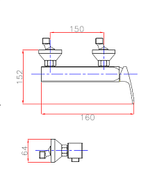 Cezares Смеситель LEGEND-DM-03/24 для душа – фотография-2