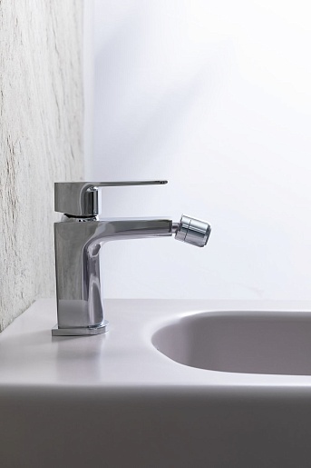 Allen Brau Смеситель для биде Infinity 5.21004-00 (с донным клапаном) хром – картинка-3