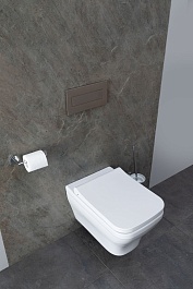 Allen Brau Унитаз подвесной Infinity 4.21011.20 белый глянец с крышкой 4.21013.20 – фотография-16