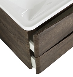 BelBagno Тумба под раковину Acqua 90 подвесная Rovere Nature Grigio – фотография-6