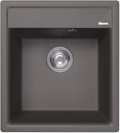 Florentina Мойка кухонная Консул 450 серый шелк – фотография-1