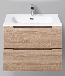 BelBagno Тумба с раковиной ETNA 600 Rovere Bianco – фотография-1