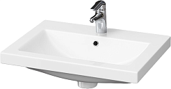 Misty Тумба с раковиной Ненси 60 серая матовая – фотография-5