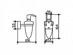 Keuco Дозатор Smart 02352 – фотография-3