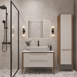 Зов Шкаф-пенал Валенсия 45 камень – фотография-3